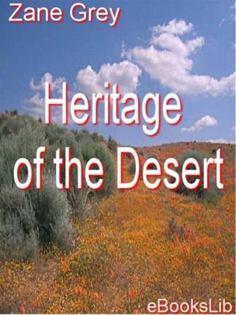 Big bigCover of Heritage of the Desert