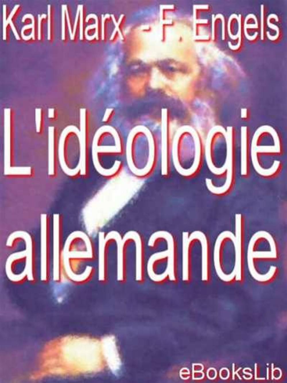 Big bigCover of L' idéologie allemande