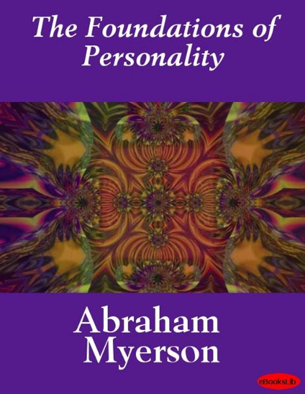 Big bigCover of The Foundations of Personality