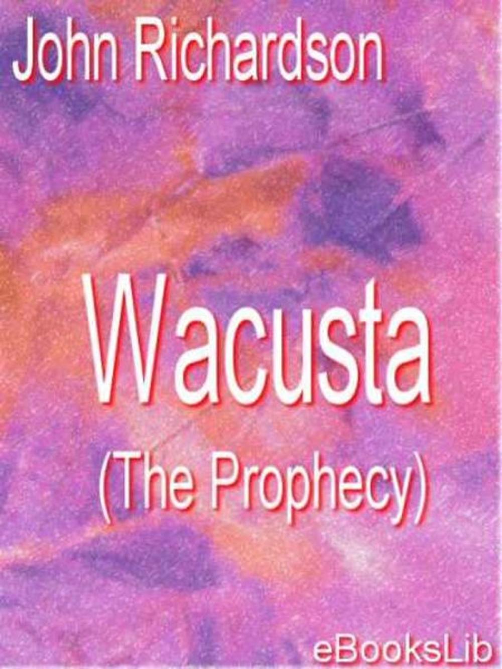 Big bigCover of Wacusta