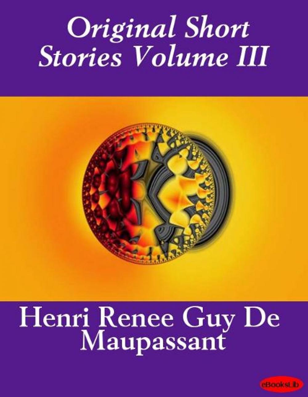 Big bigCover of Original Short Stories Volume III