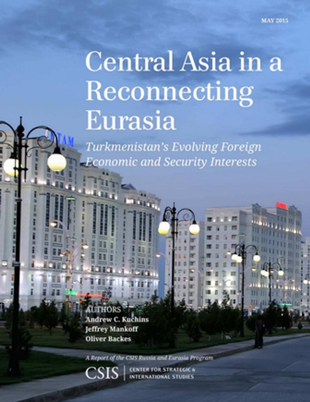 Big bigCover of Central Asia in a Reconnecting Eurasia