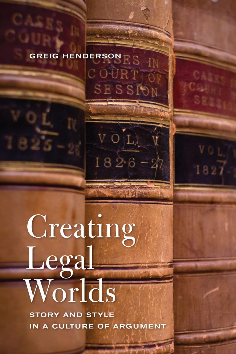 Big bigCover of Creating Legal Worlds