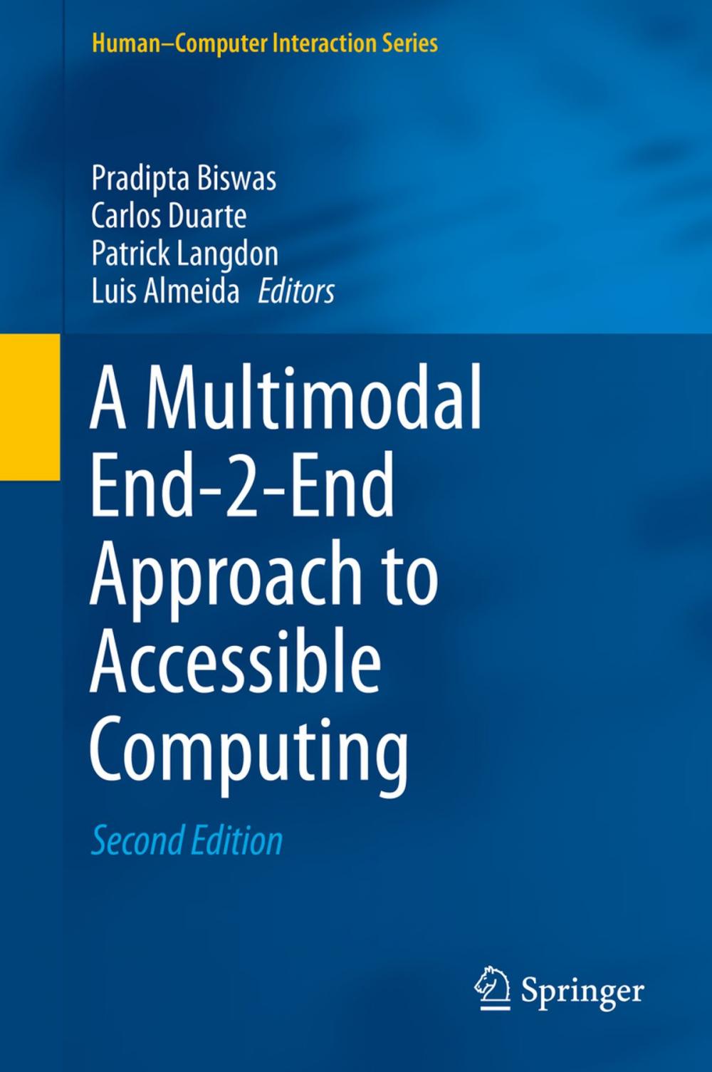 Big bigCover of A Multimodal End-2-End Approach to Accessible Computing