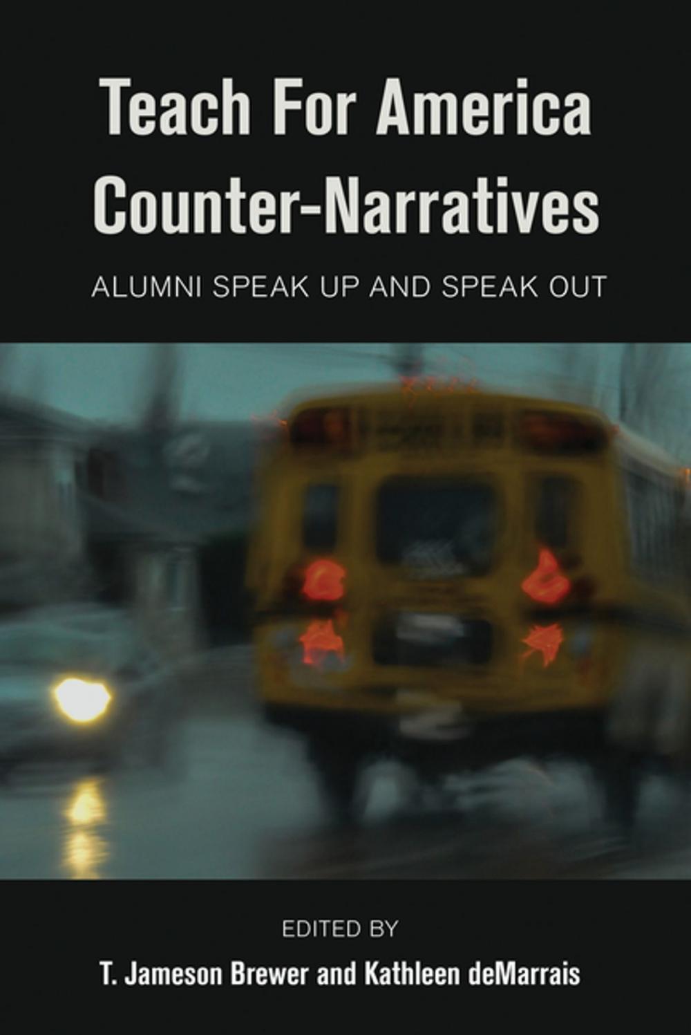 Big bigCover of Teach For America Counter-Narratives