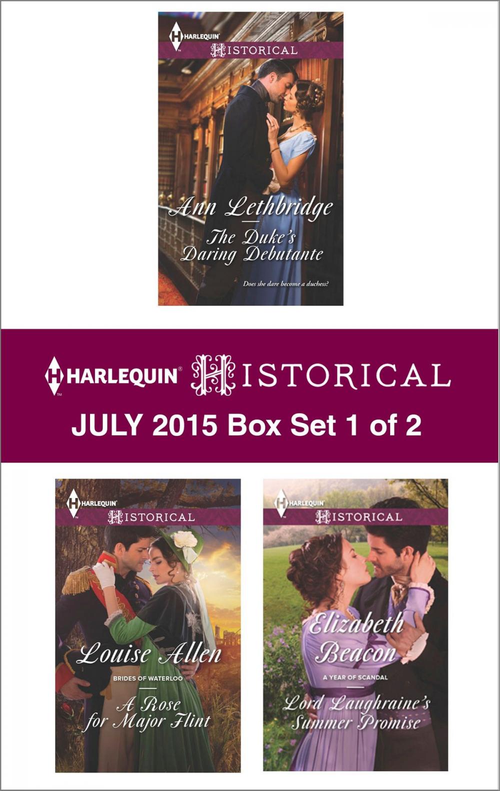 Big bigCover of Harlequin Historical July 2015 - Box Set 1 of 2