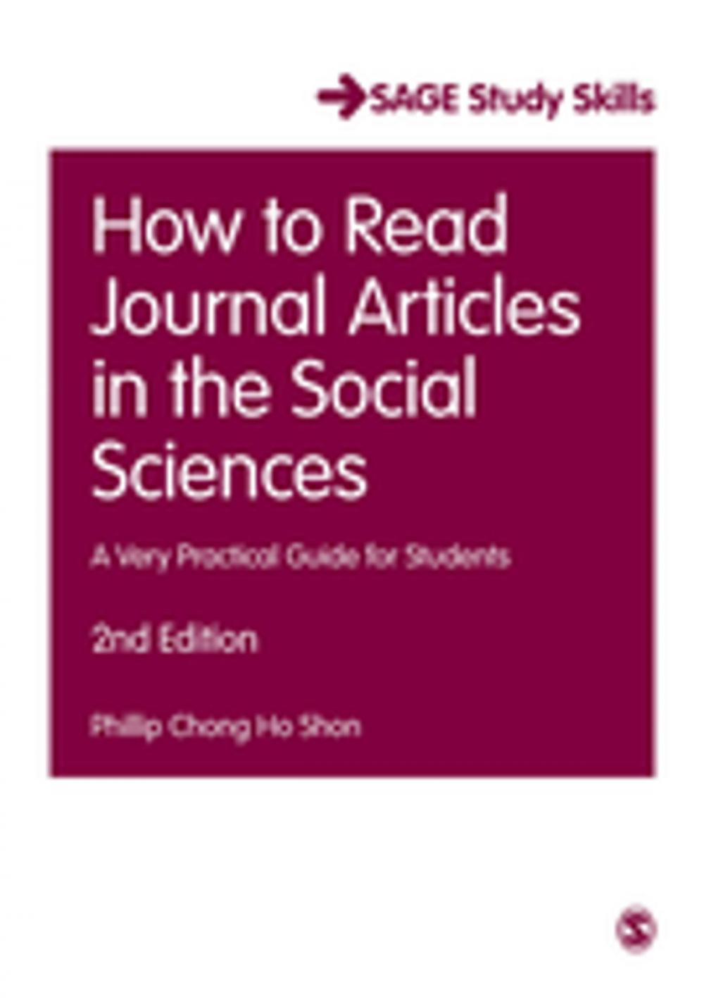 Big bigCover of How to Read Journal Articles in the Social Sciences