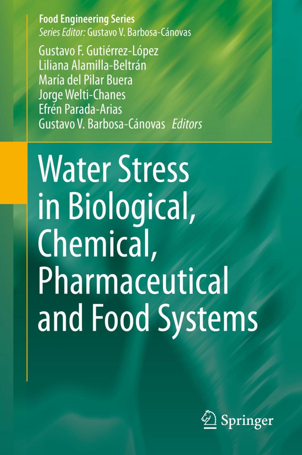 Big bigCover of Water Stress in Biological, Chemical, Pharmaceutical and Food Systems