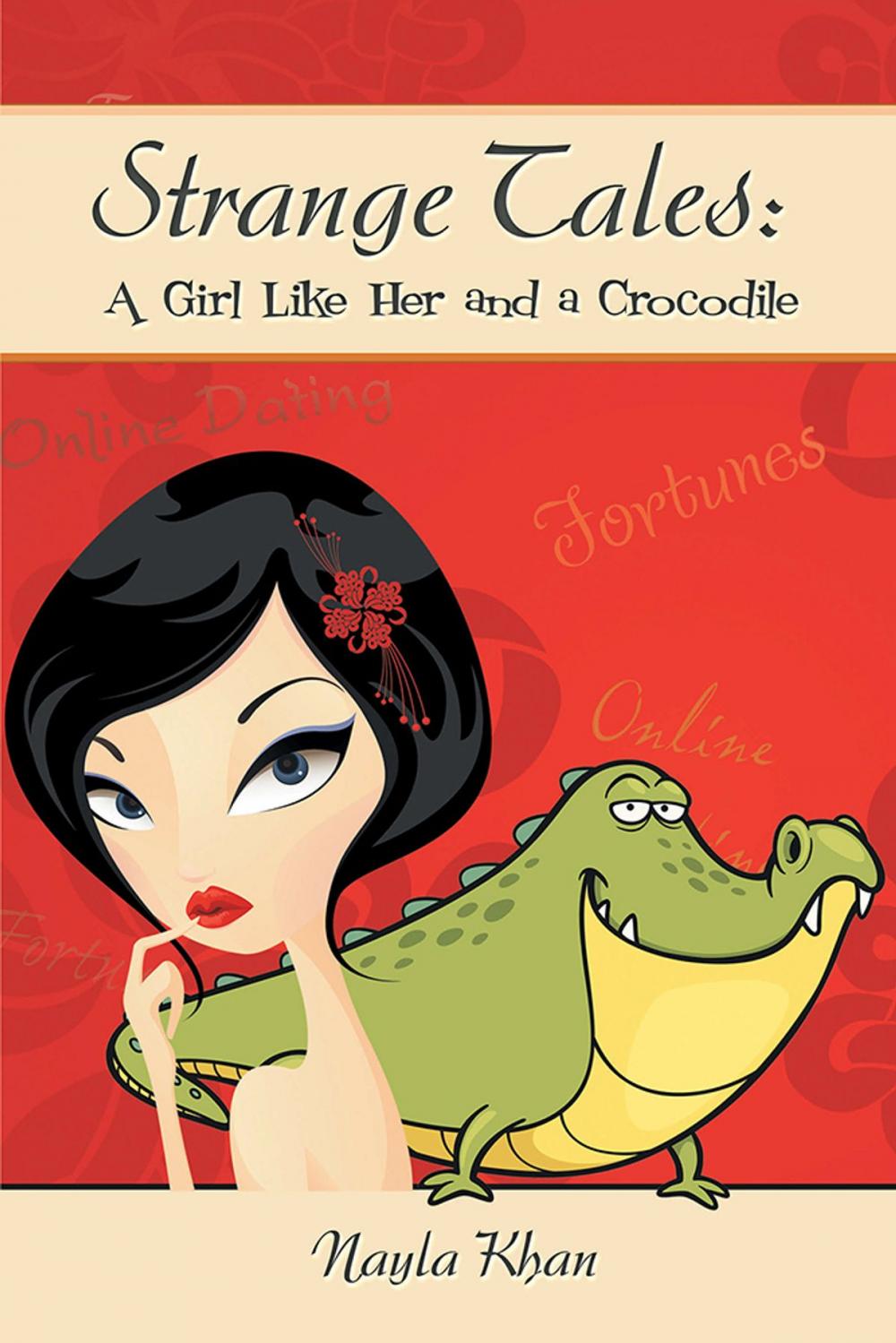 Big bigCover of Strange Tales: a Girl Like Her and a Crocodile