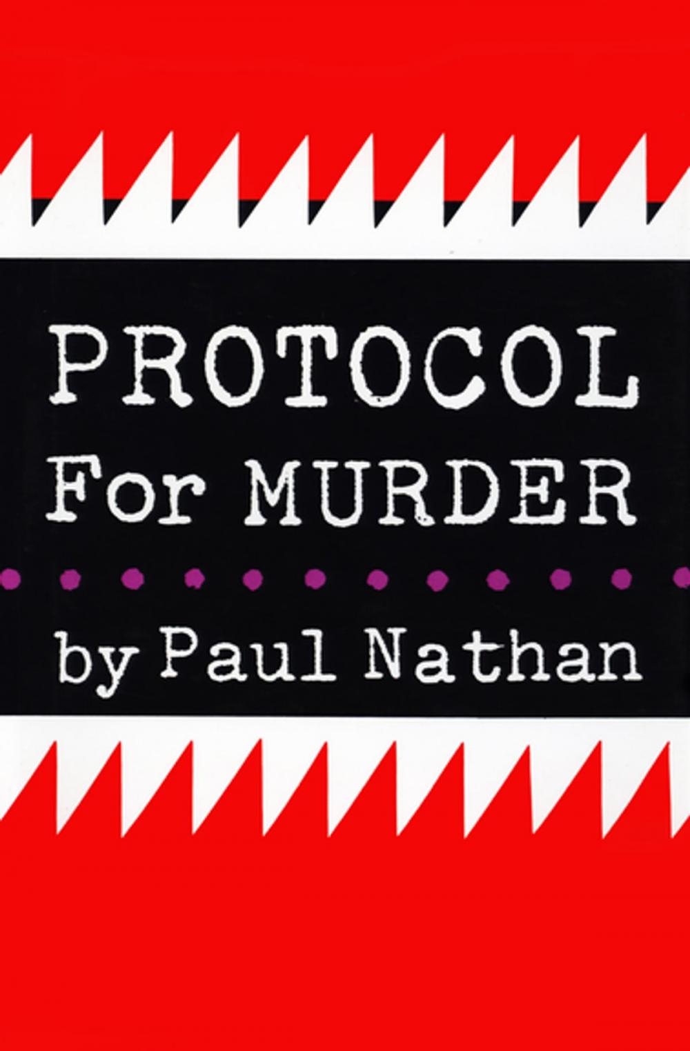 Big bigCover of Protocol for Murder