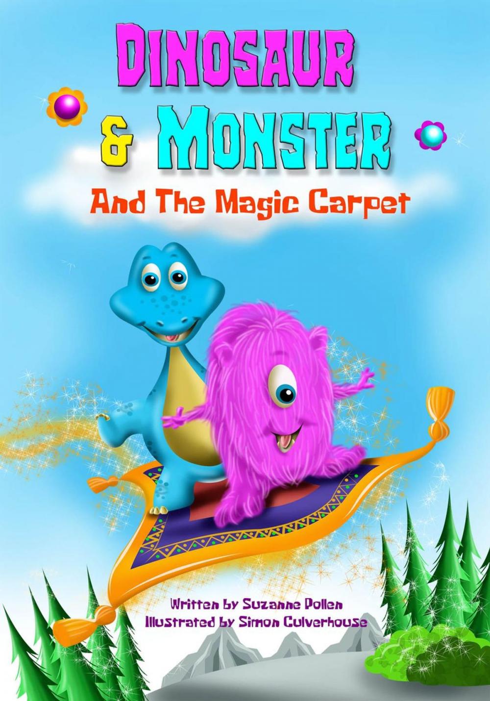 Big bigCover of Dinosaur and Monster and The Magic Carpet