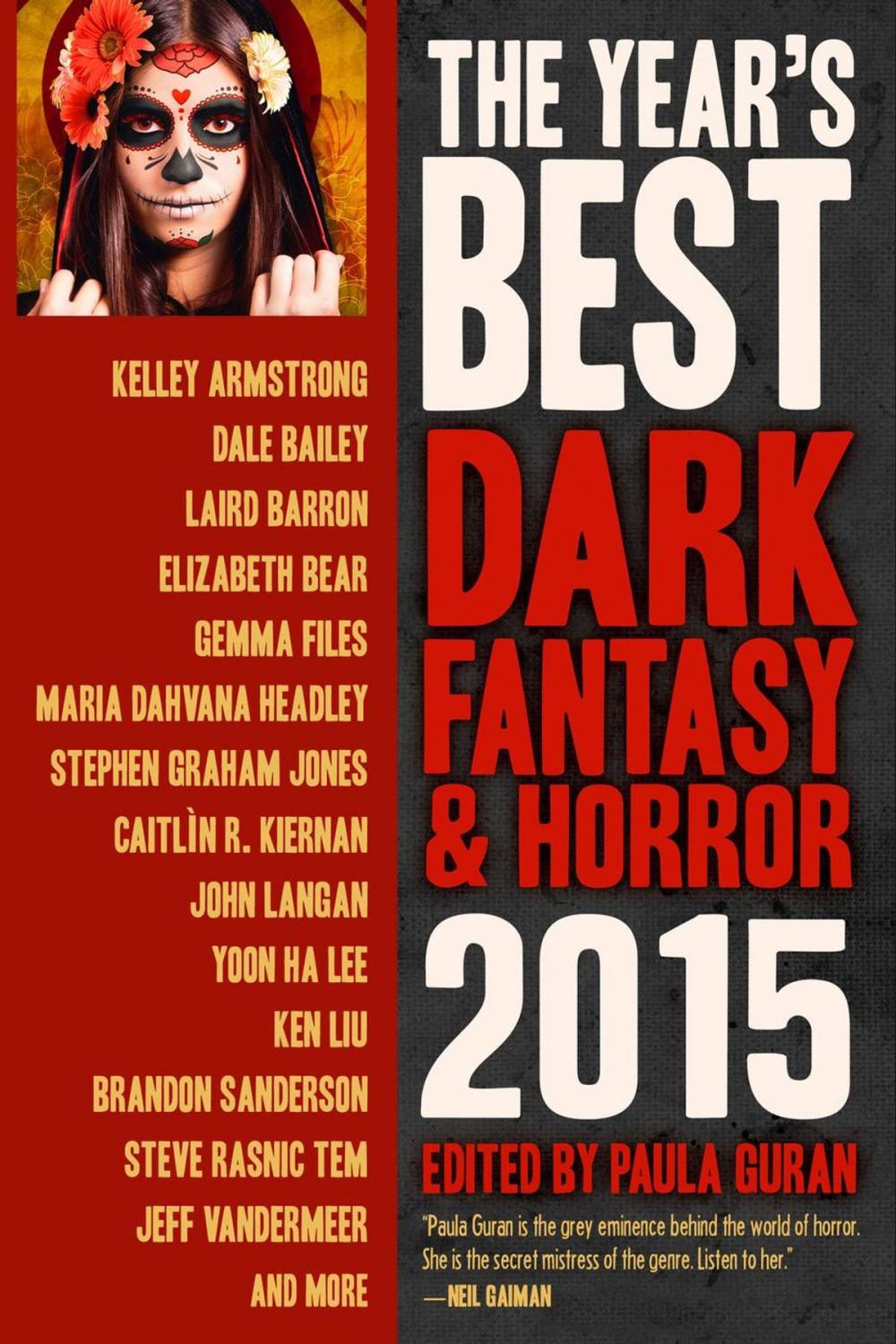 Big bigCover of The Year's Best Dark Fantasy & Horror, 2015 Edition