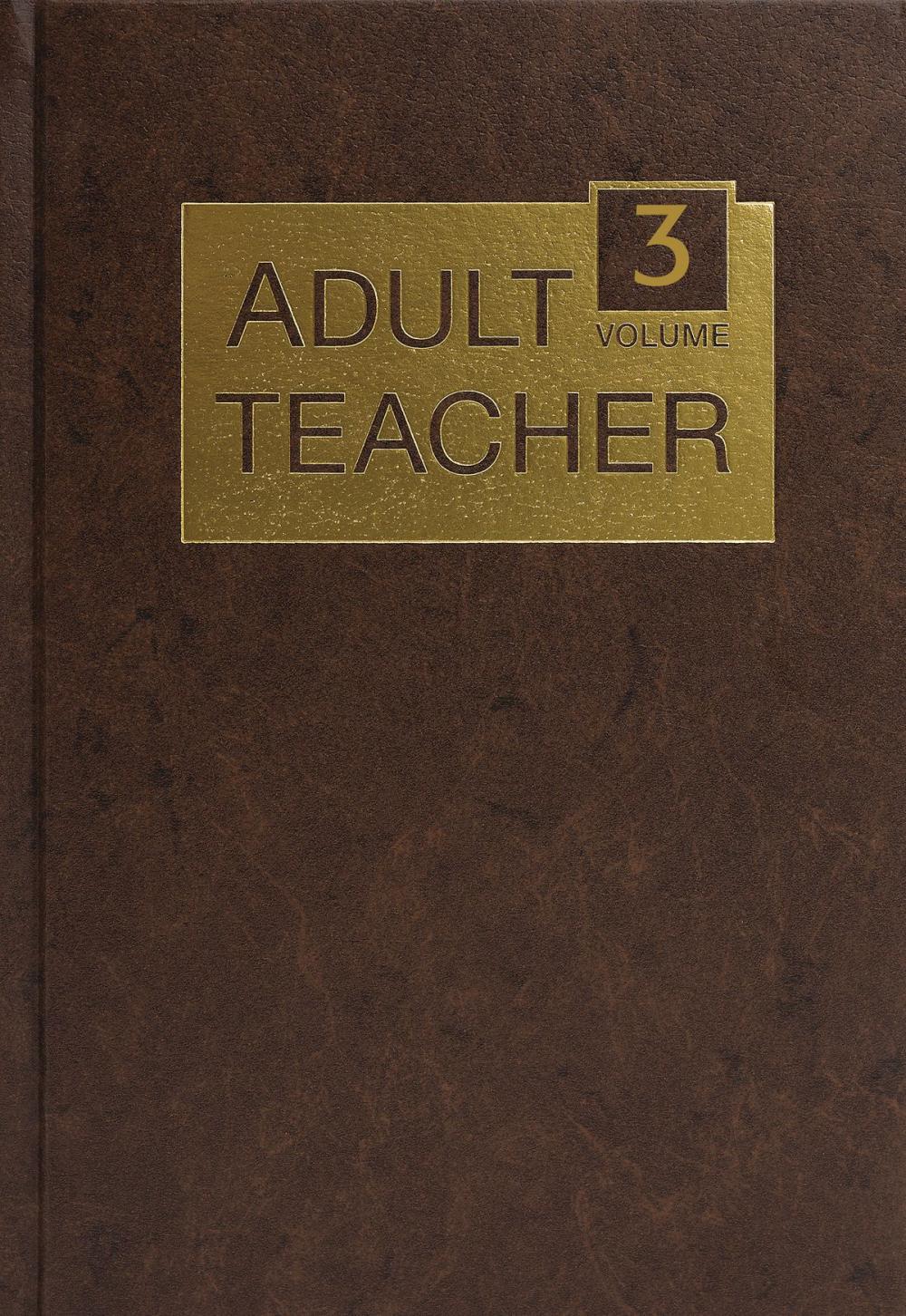 Big bigCover of Adult Teacher Volume 3