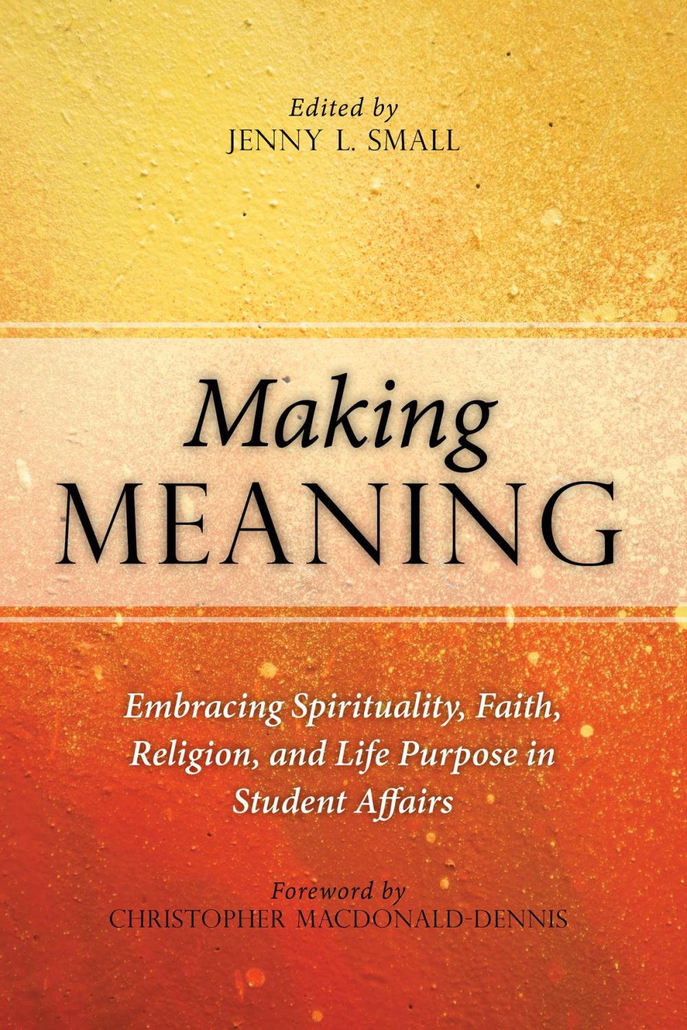 Big bigCover of Making Meaning