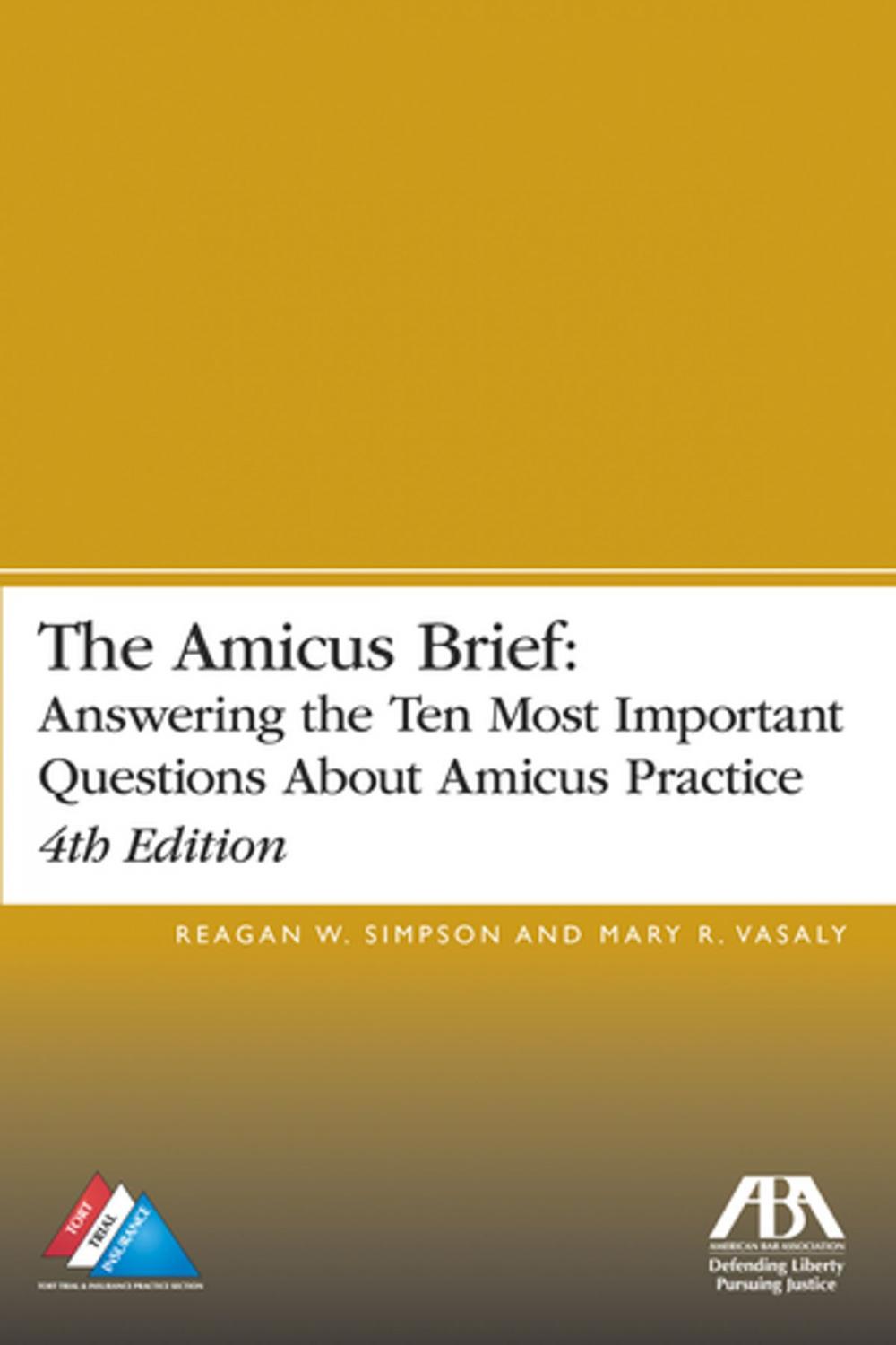 Big bigCover of The Amicus Brief