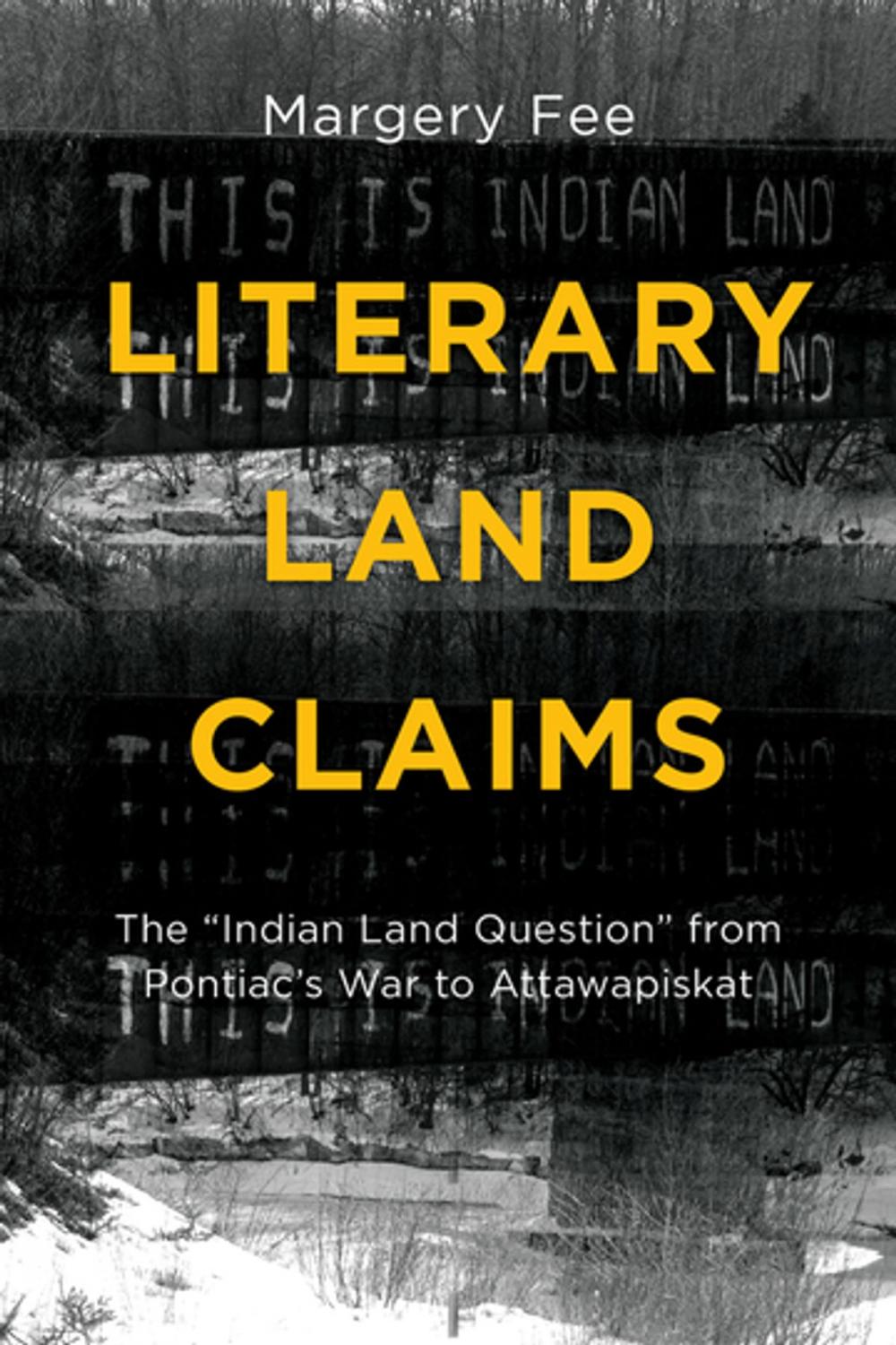 Big bigCover of Literary Land Claims