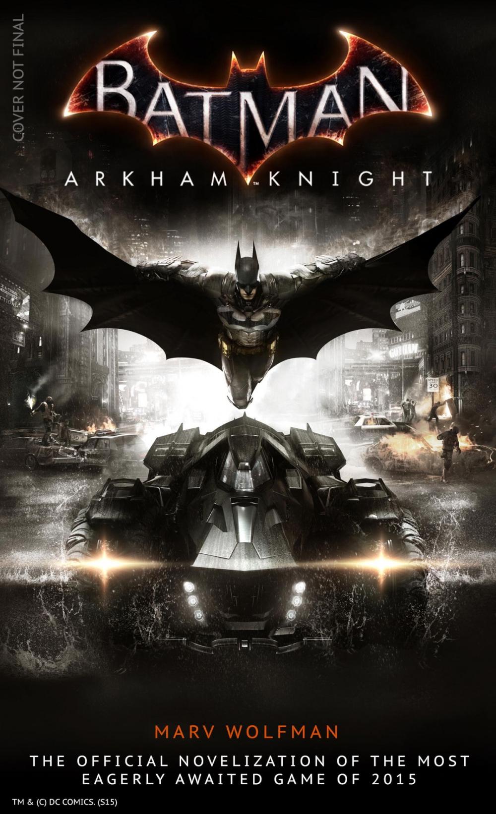 Big bigCover of Batman Arkham Knight: The Official Novelization