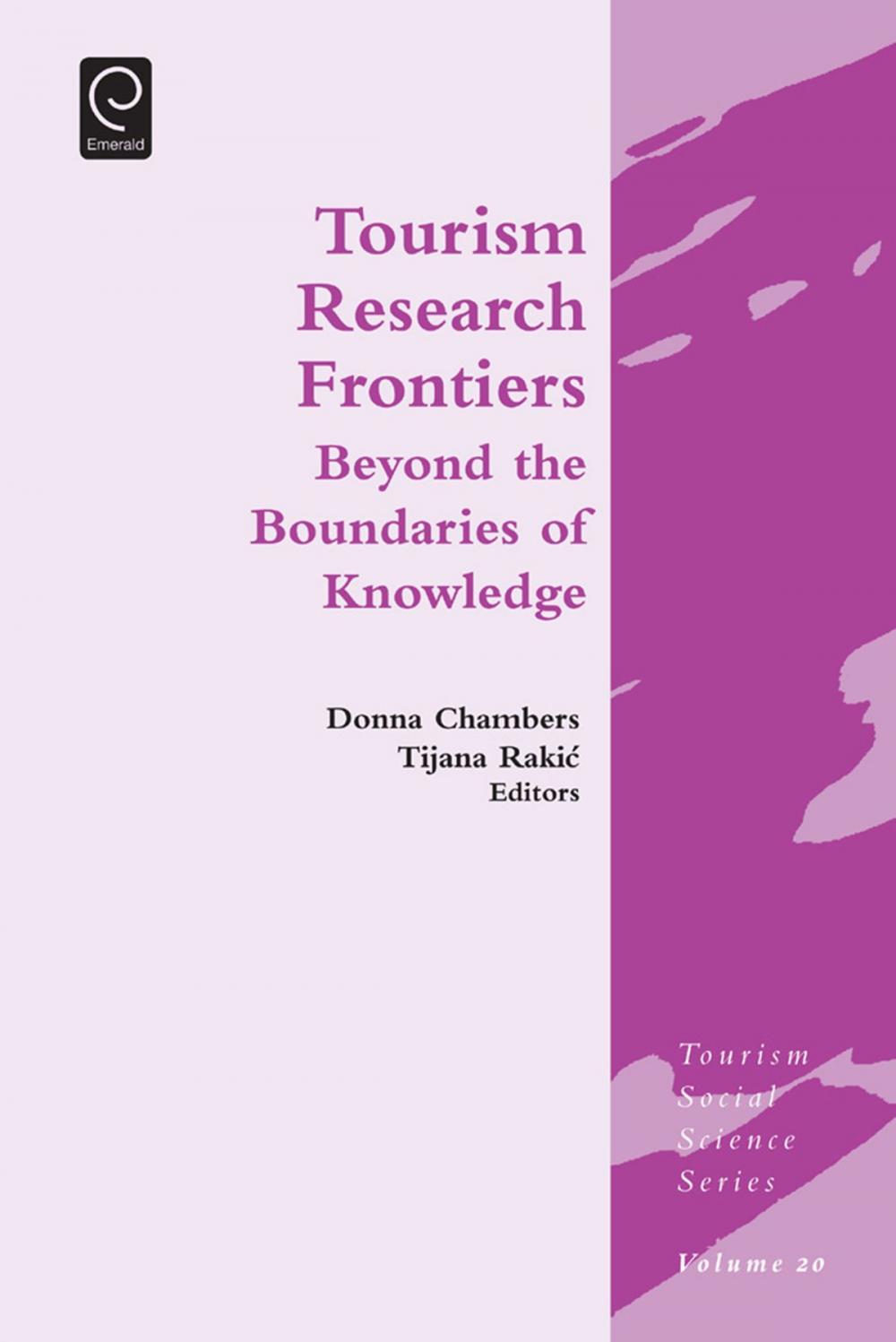 Big bigCover of Tourism Research Frontiers