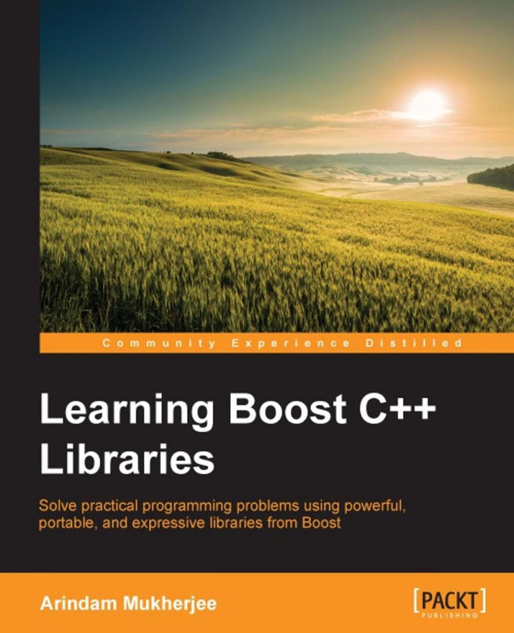 Big bigCover of Learning Boost C++ Libraries