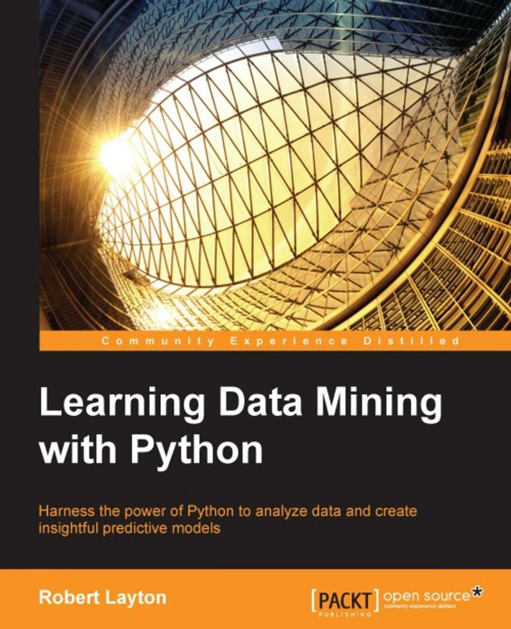 Big bigCover of Learning Data Mining with Python