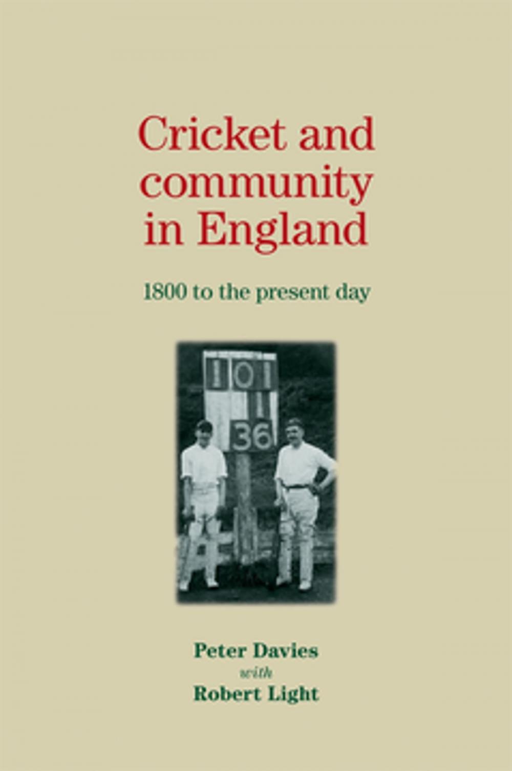 Big bigCover of Cricket and community in England