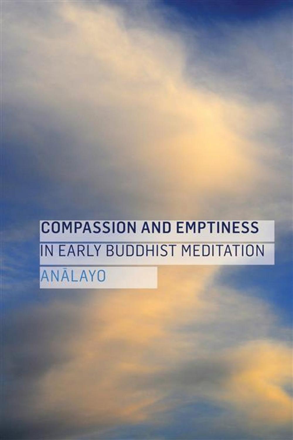 Big bigCover of Compassion and Emptiness in Early Buddhist Meditation