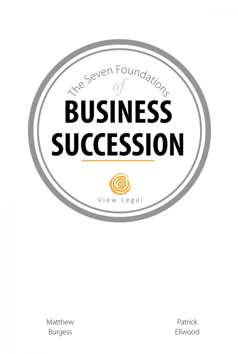Big bigCover of The Seven Foundations of Business Succession