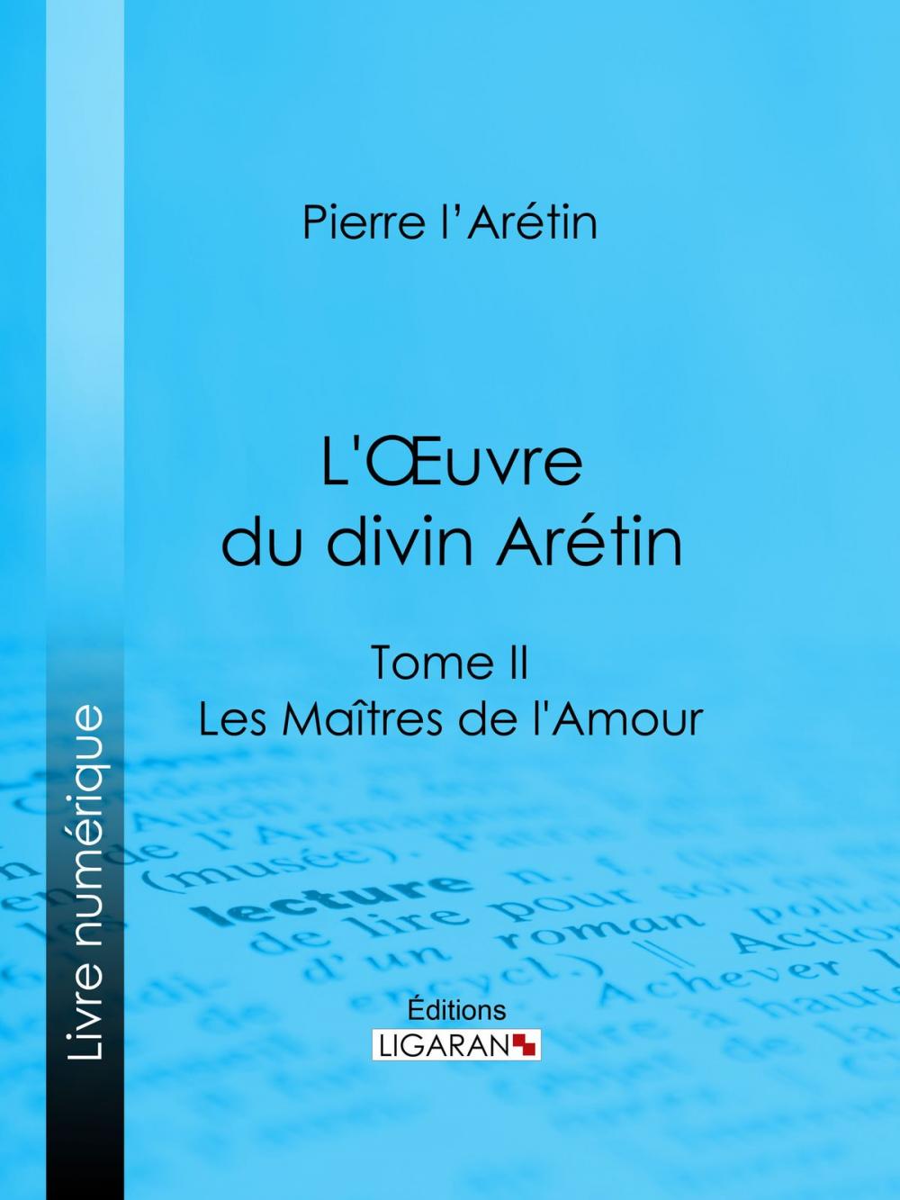 Big bigCover of L'Oeuvre du divin Arétin