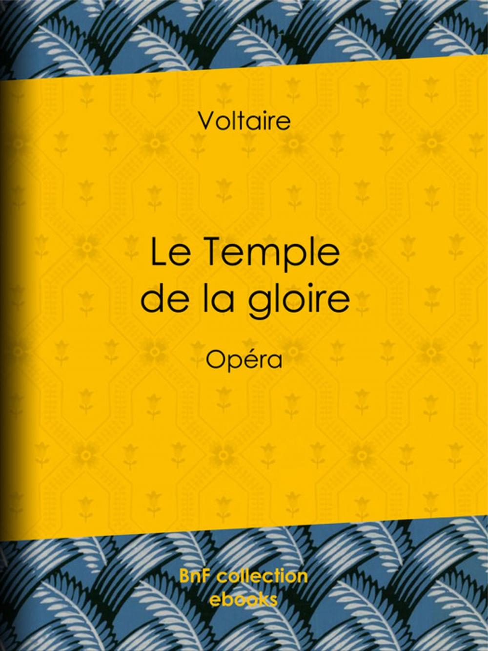 Big bigCover of Le Temple de la gloire