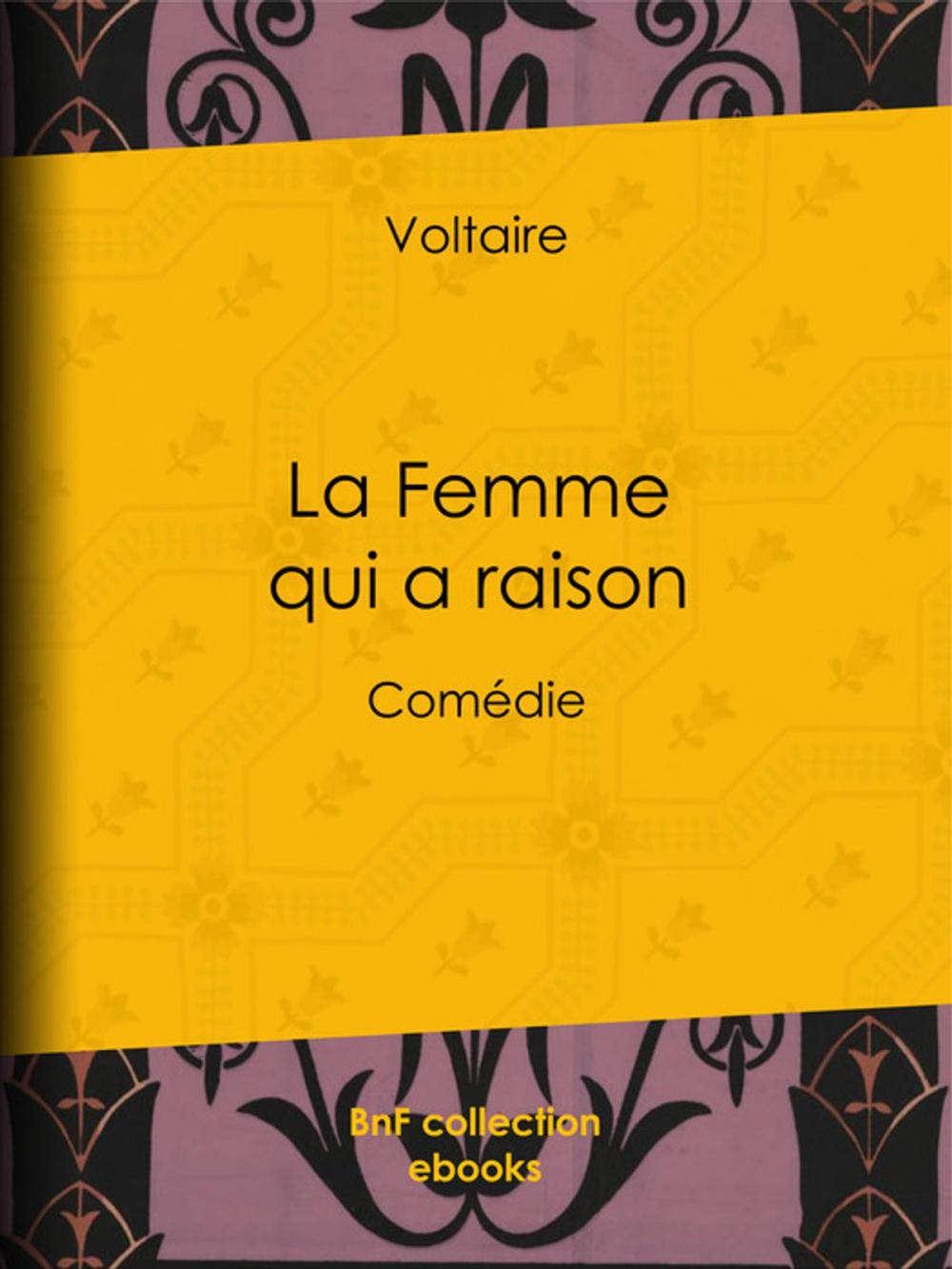 Big bigCover of La Femme qui a raison