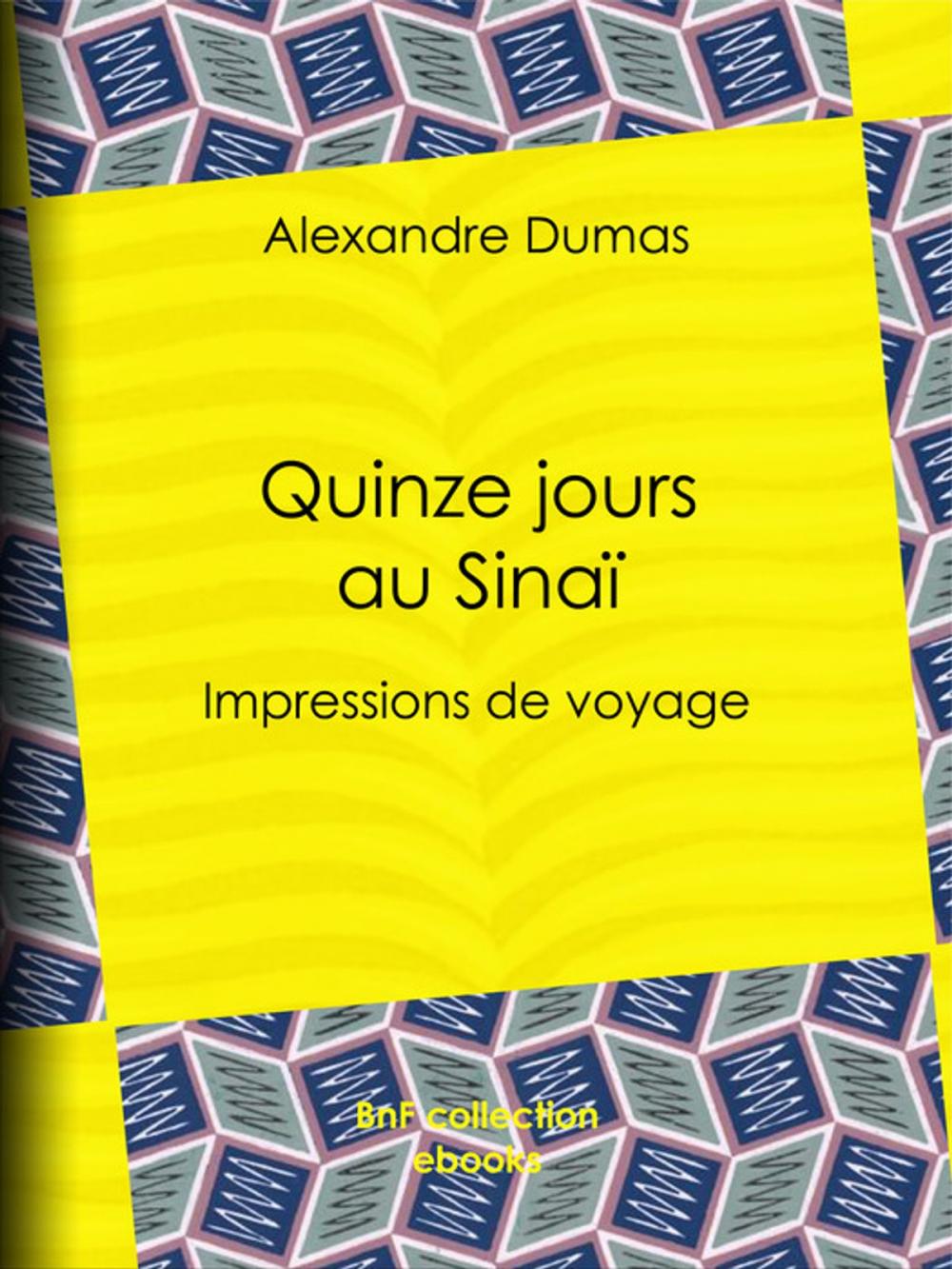 Big bigCover of Quinze jours au Sinaï