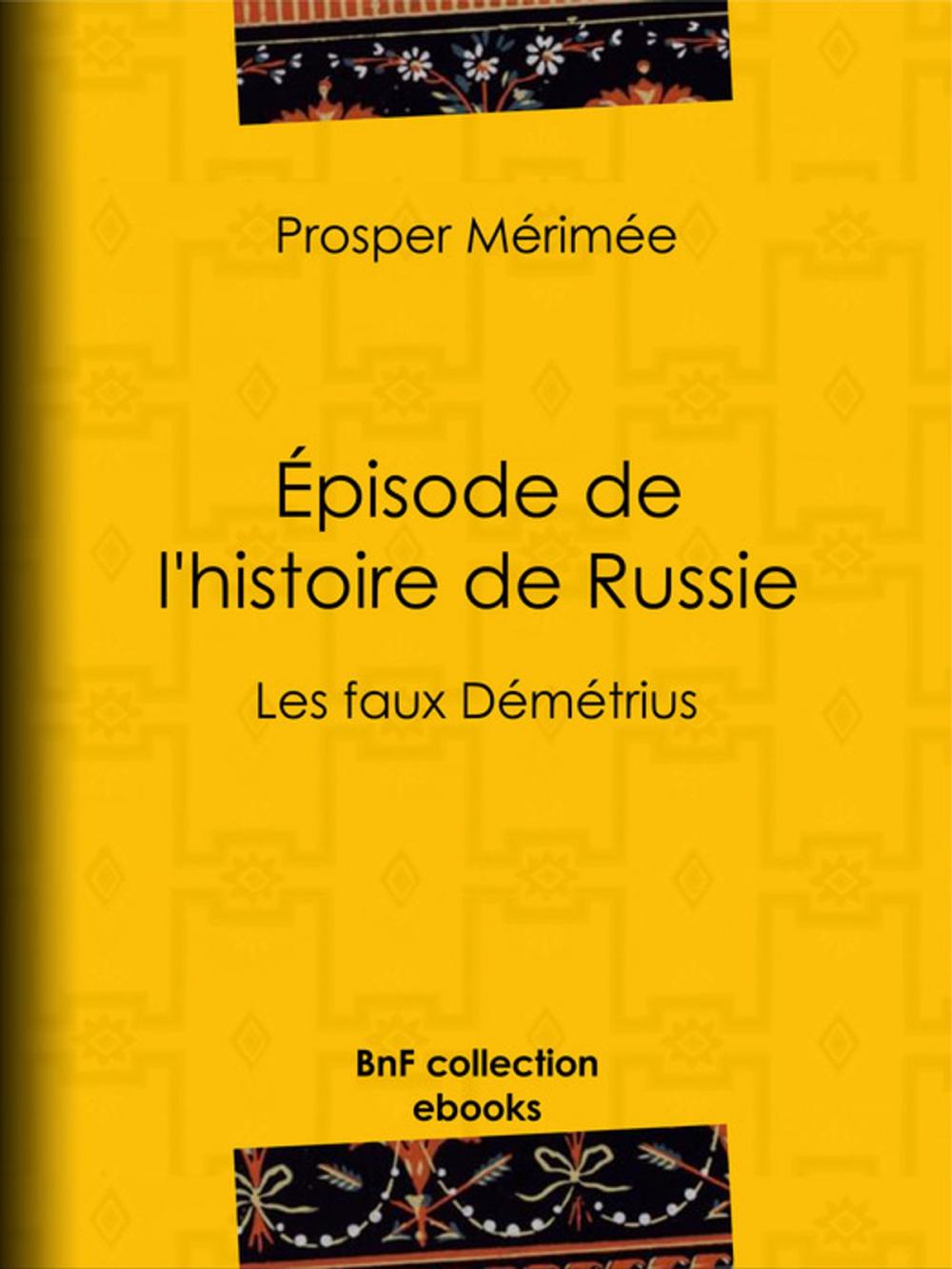 Big bigCover of Épisode de l'histoire de Russie