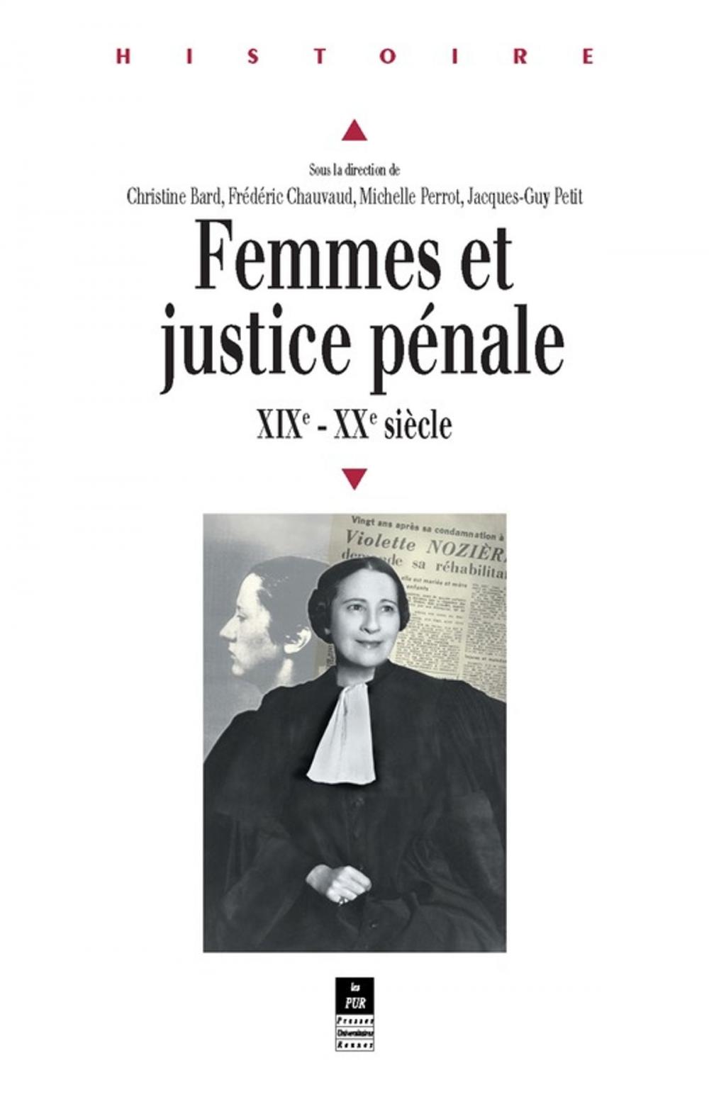 Big bigCover of Femmes et justice pénale