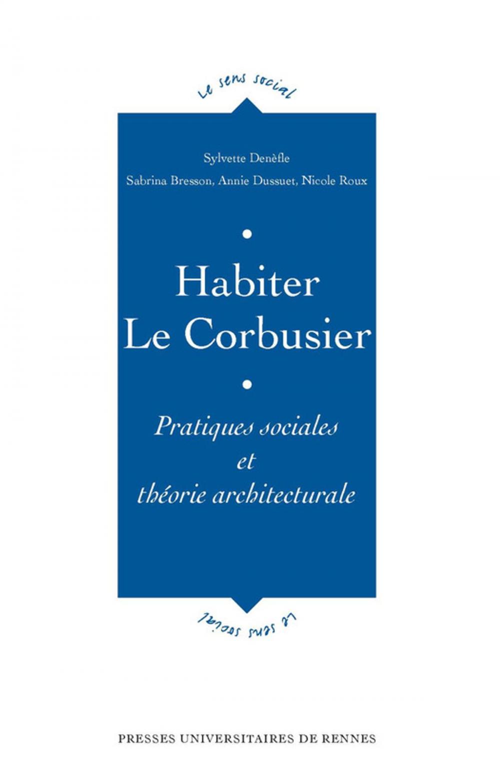 Big bigCover of Habiter Le Corbusier