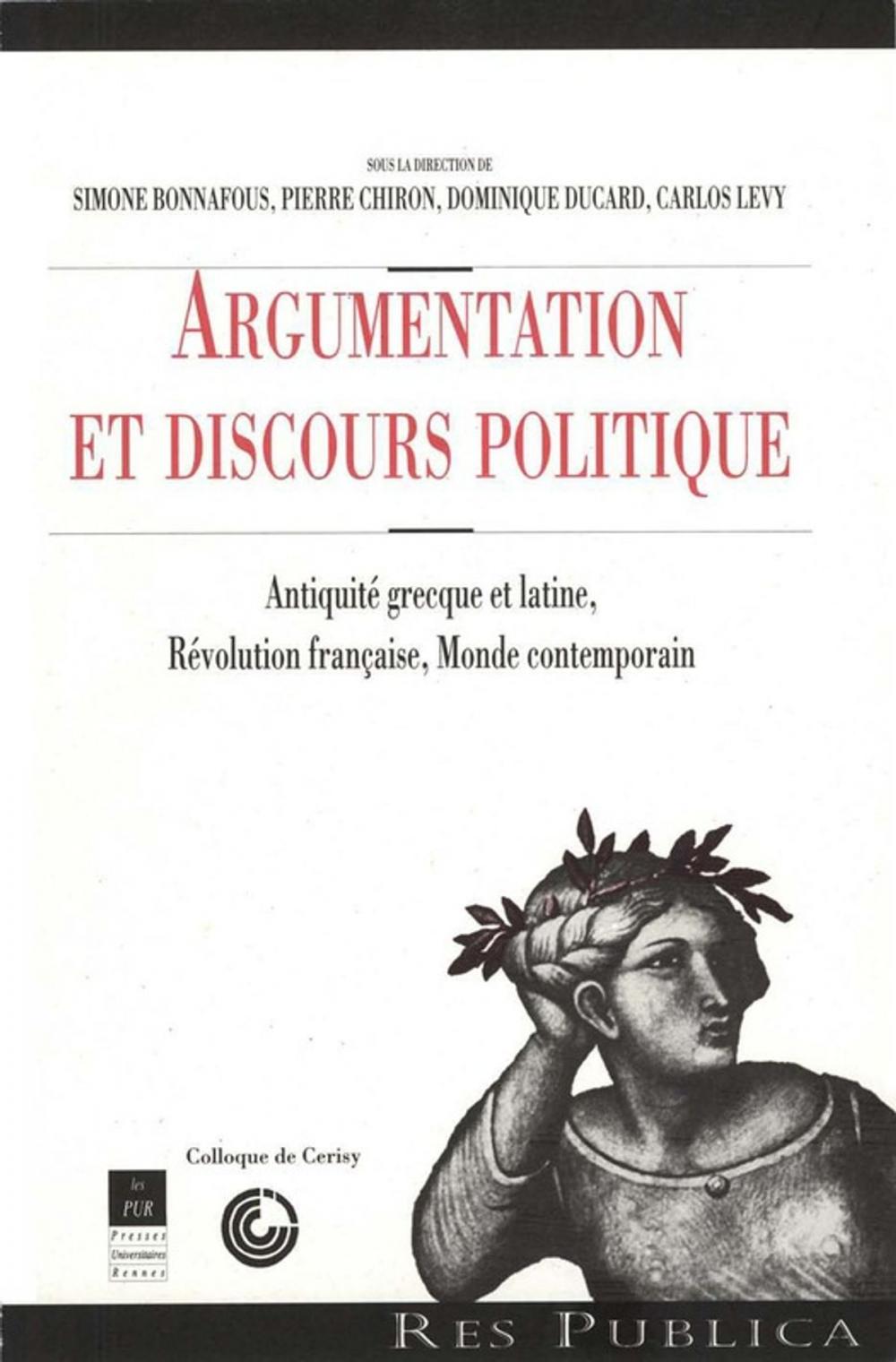 Big bigCover of Argumentation et discours politique