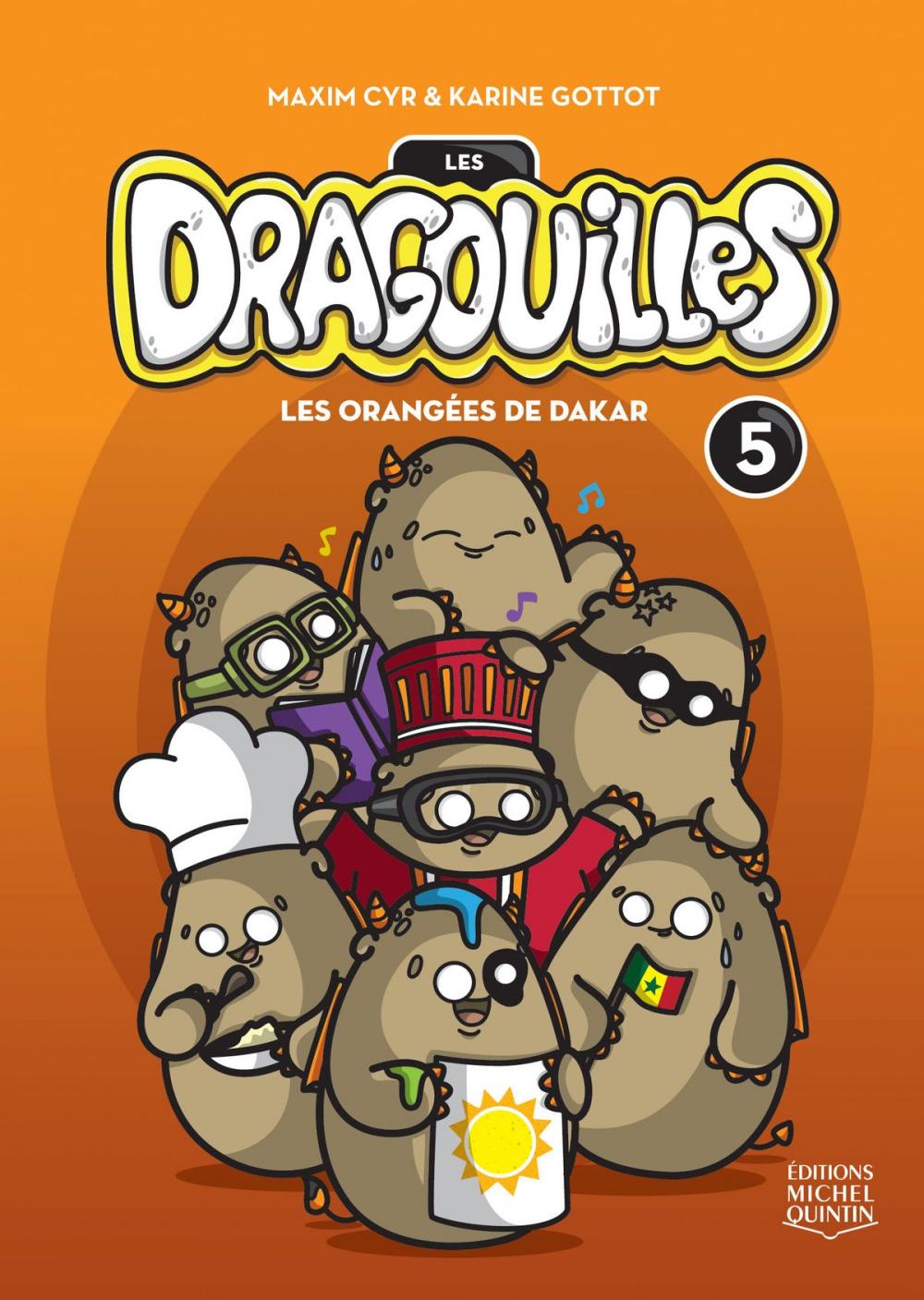 Big bigCover of Les dragouilles 5 - Les orangées de Dakar