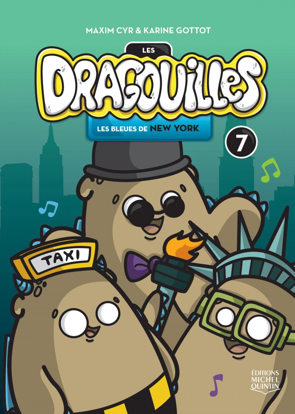 Big bigCover of Les dragouilles 7 - Les bleues de New York