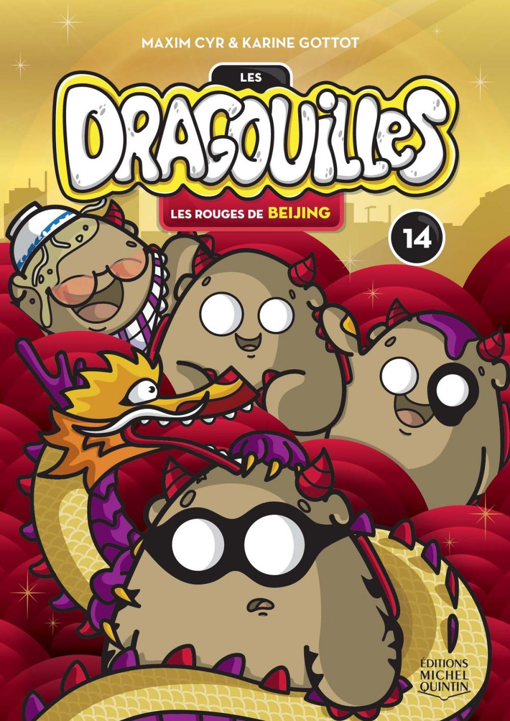 Big bigCover of Les dragouilles 14 - Les rouges de Beijing