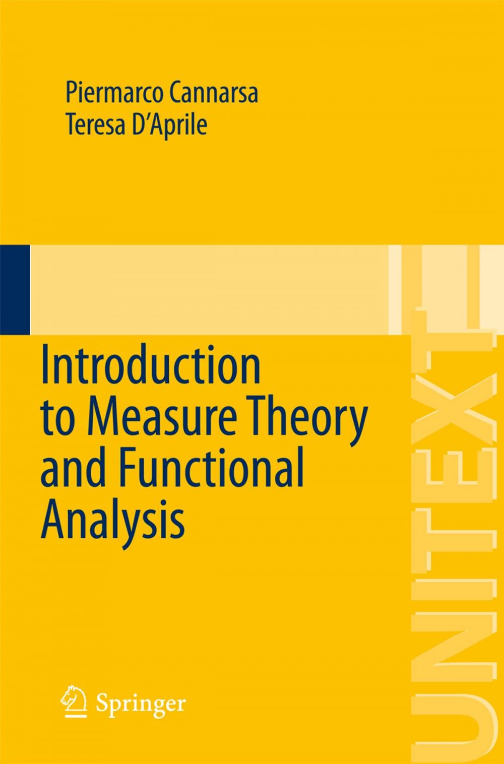 Big bigCover of Introduction to Measure Theory and Functional Analysis