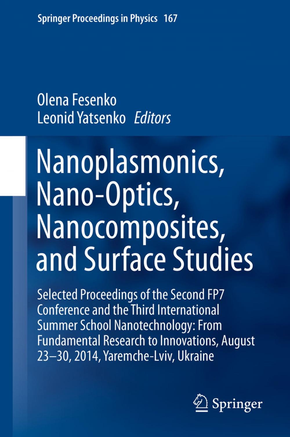 Big bigCover of Nanoplasmonics, Nano-Optics, Nanocomposites, and Surface Studies