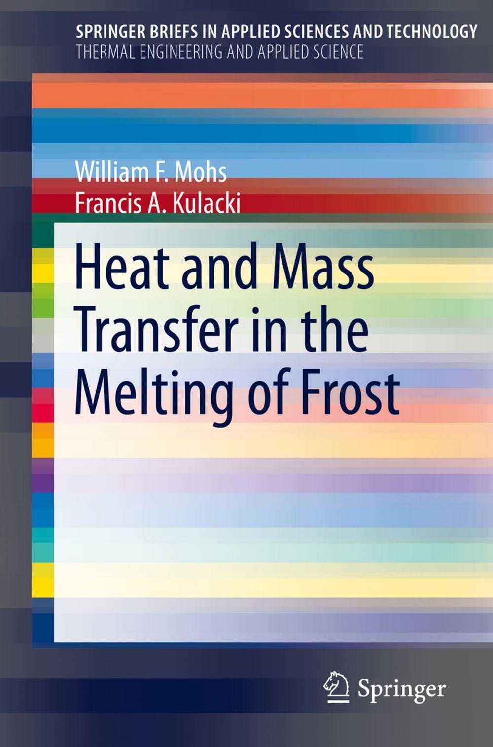 Big bigCover of Heat and Mass Transfer in the Melting of Frost