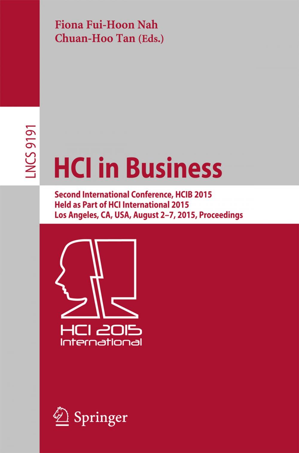 Big bigCover of HCI in Business