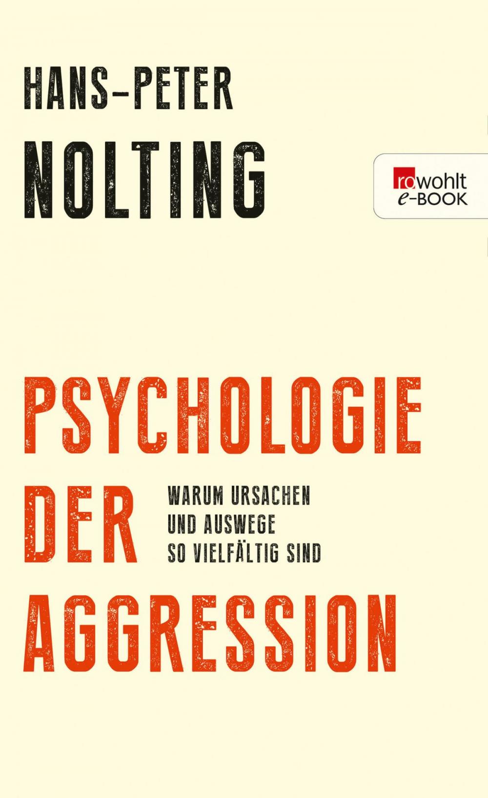 Big bigCover of Psychologie der Aggression