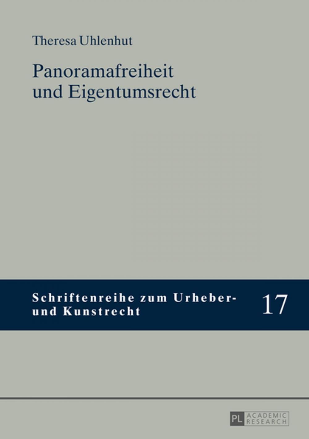 Big bigCover of Panoramafreiheit und Eigentumsrecht