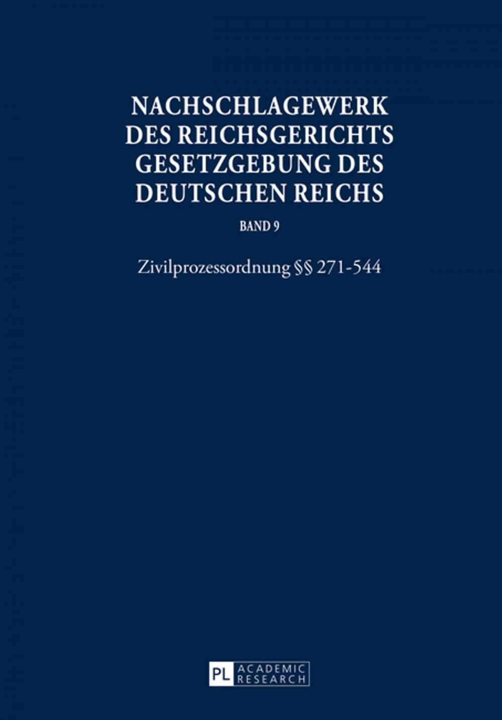 Big bigCover of Nachschlagewerk des Reichsgerichts Gesetzgebung des Deutschen Reichs