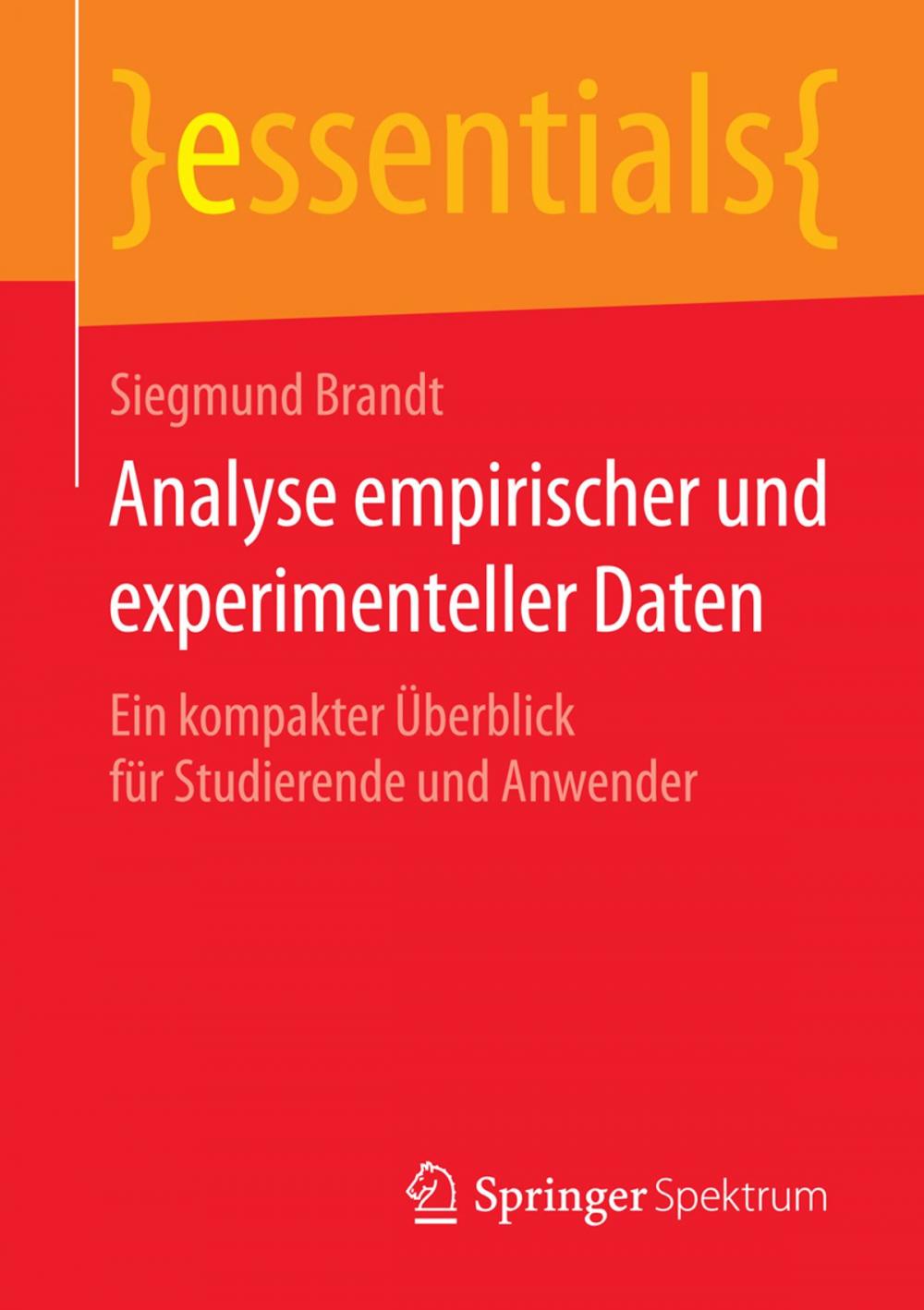 Big bigCover of Analyse empirischer und experimenteller Daten