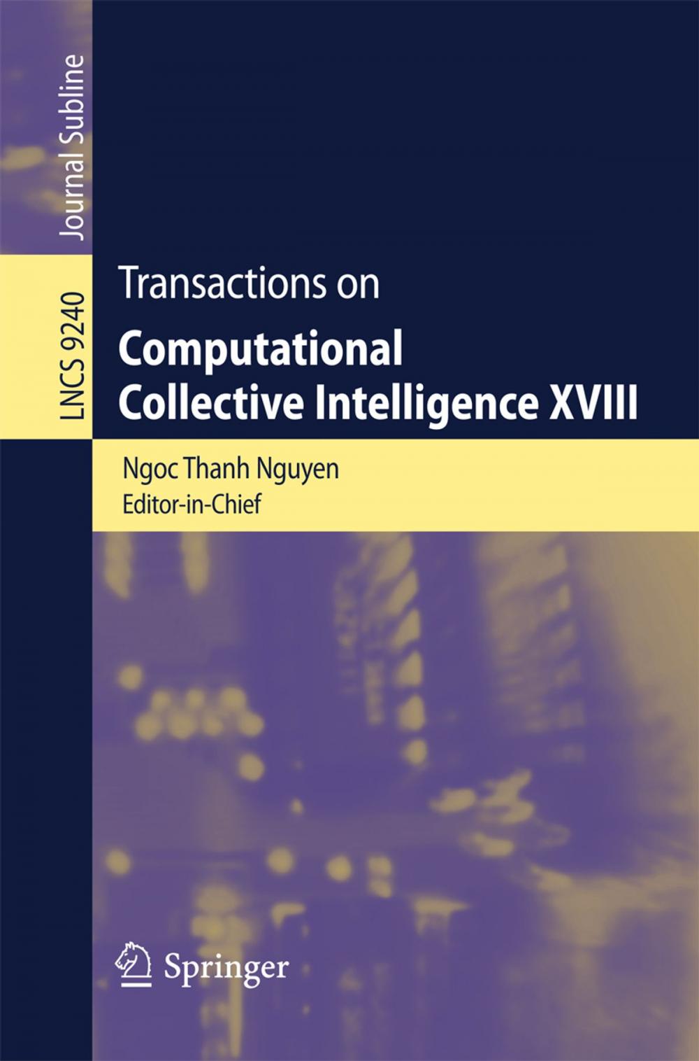 Big bigCover of Transactions on Computational Collective Intelligence XVIII