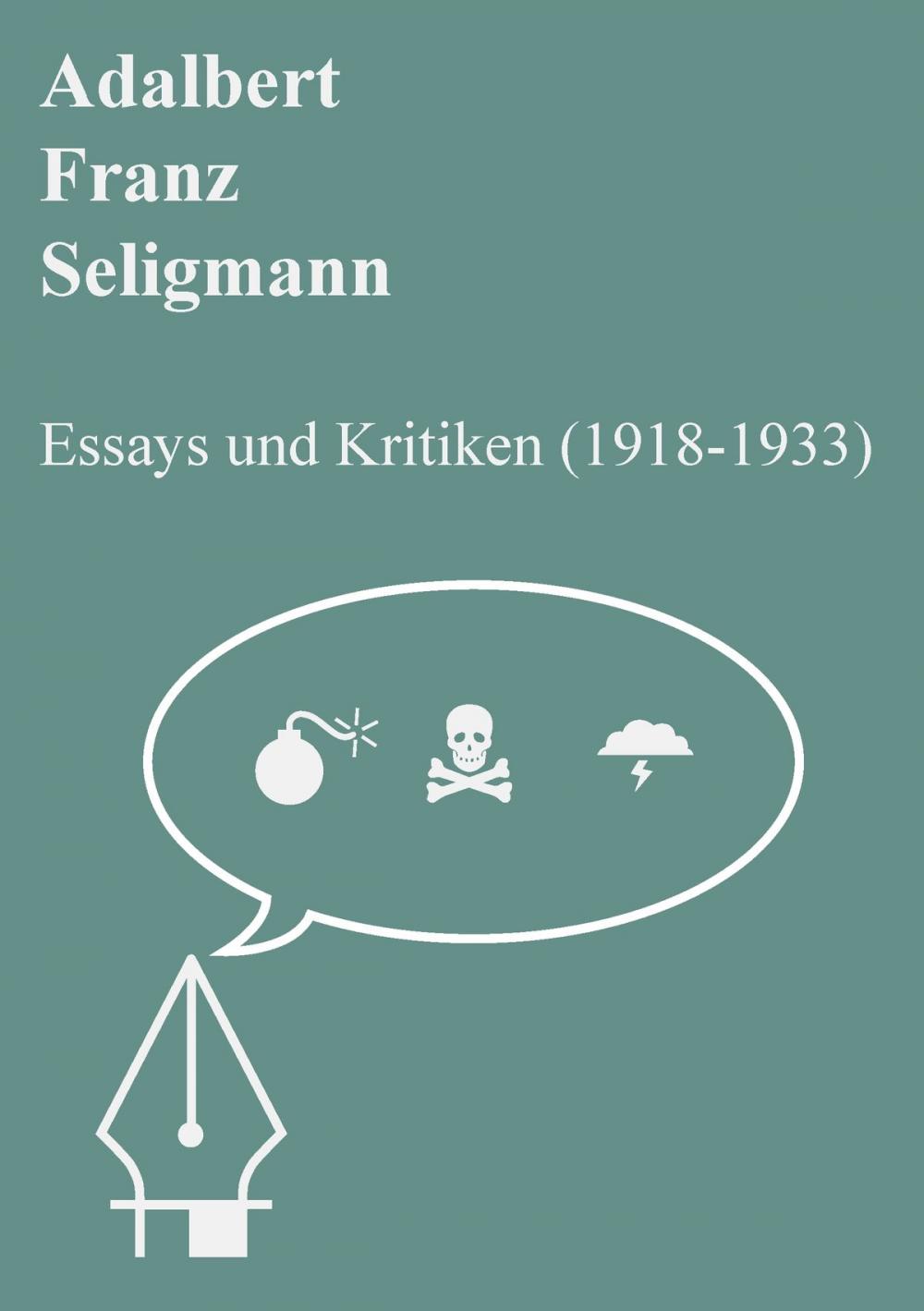 Big bigCover of Adalbert Franz Seligmann