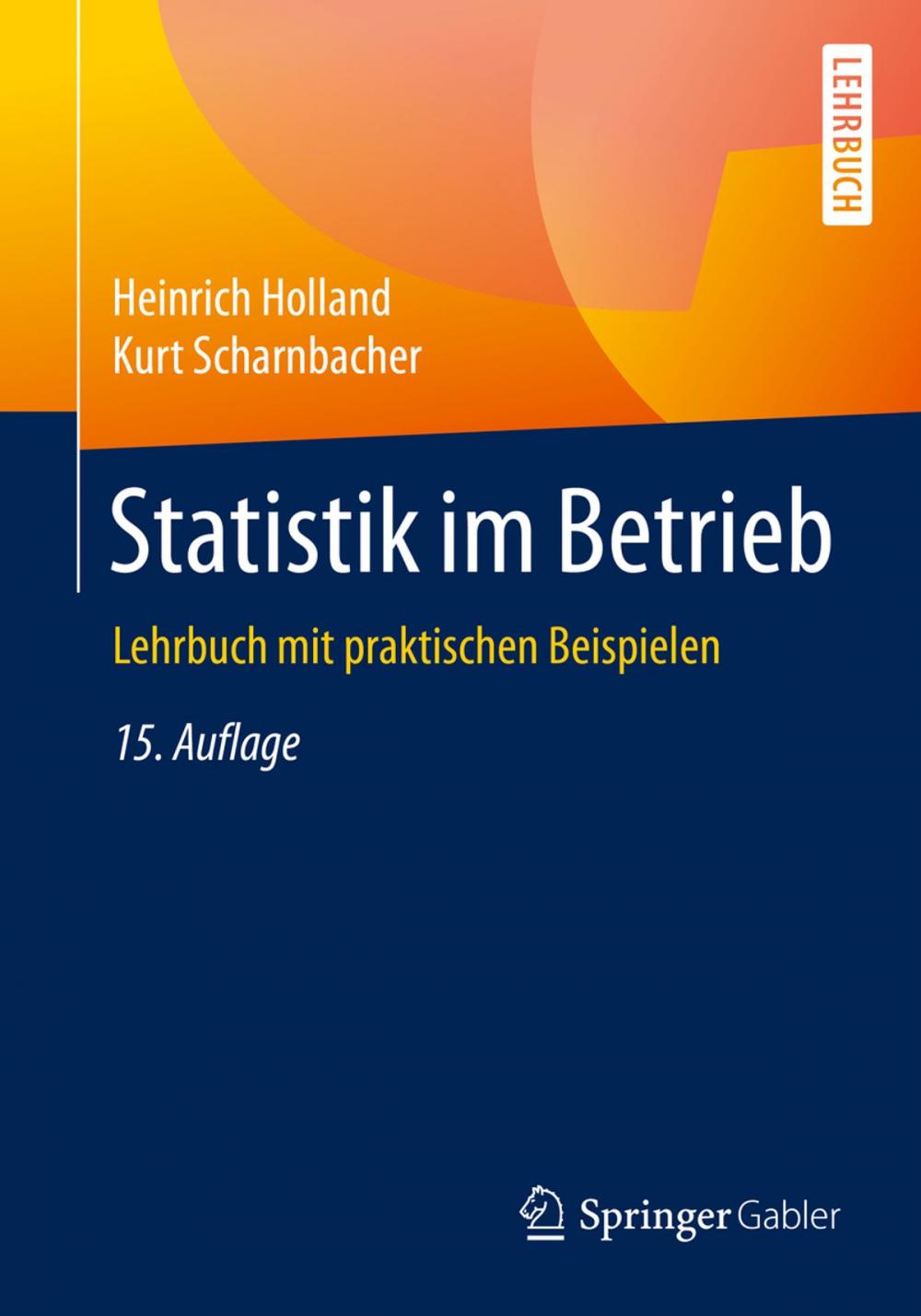 Big bigCover of Statistik im Betrieb