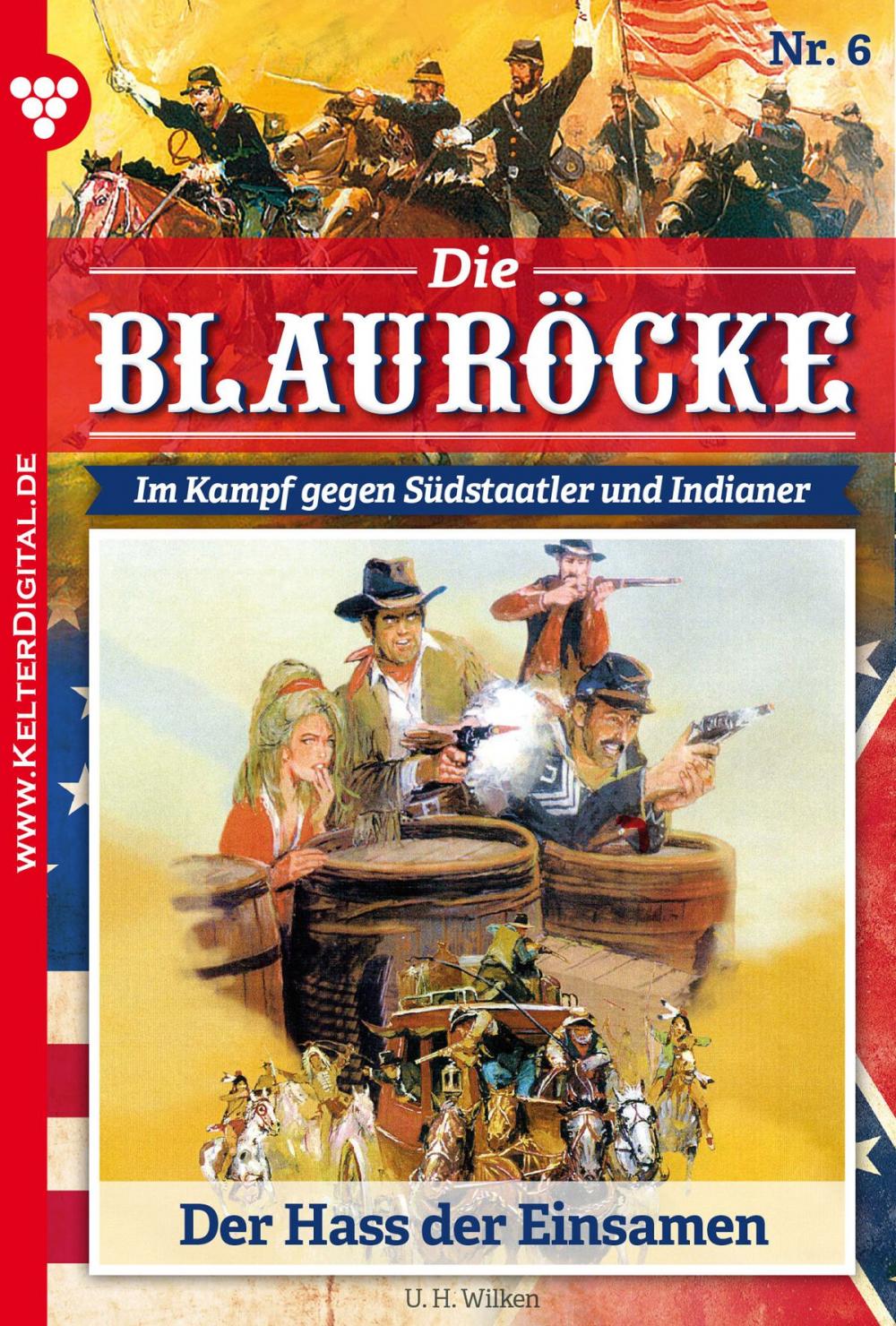 Big bigCover of Die Blauröcke 6 – Western